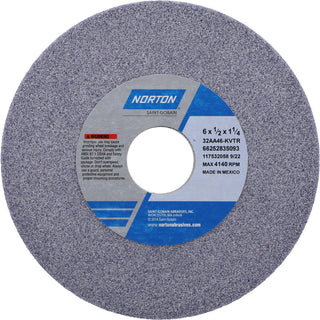 6 x 1/2" 46-Grit Aluminum Oxide Grinding & Cutoff Wheel - Norton 66252835093