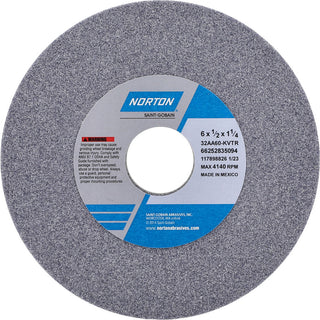 6 x 1/2" 60-Grit Aluminum Oxide Grinding & Cutoff Wheel - Norton 66252835094
