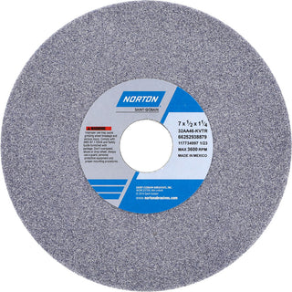 7 x 1/2" 46-Grit Aluminum Oxide Grinding & Cutoff Wheel - Norton 66252938879