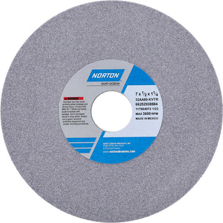 7 x 1/2" 80-Grit Aluminum Oxide Grinding & Cutoff Wheel - Norton 66252938884