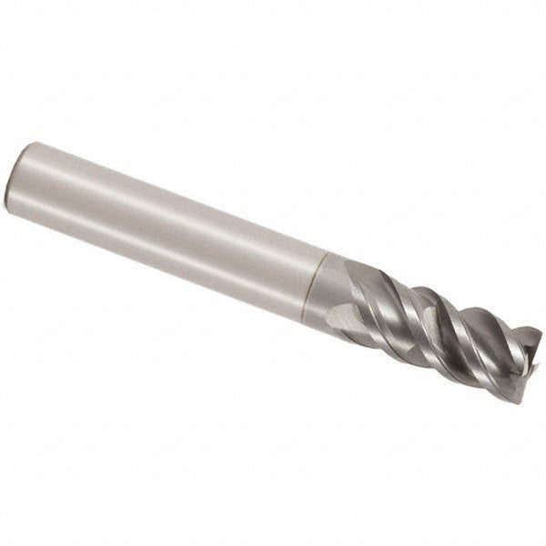 1/4" 4-Flute Solid Carbide Corner Radius & Corner Chamfer End Mill, SIRON-A - Seco 02711329