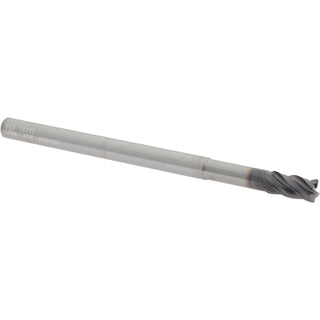 1/4" 4-Flute Solid Carbide Corner Radius End Mill, TX - SGS 36450
