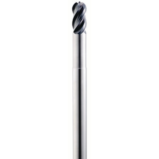 7/16" 4-Flute Solid Carbide Ball End Mill, AlTiN - SGS 38490