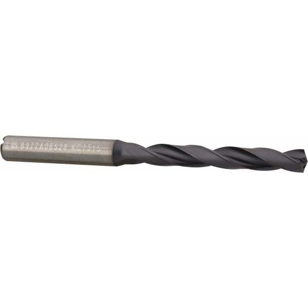 Letter F Solid Carbide Drill Bit, TiAlN, 140° point - Kennametal 2658213