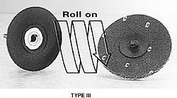 2" 120-Grit Zirconia Alumina Disc - Merit Abrasives OLD208834167113
