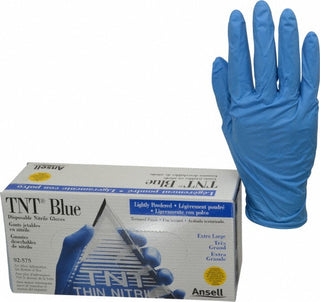 Blue Nitrile Gloves - Ansell 586196