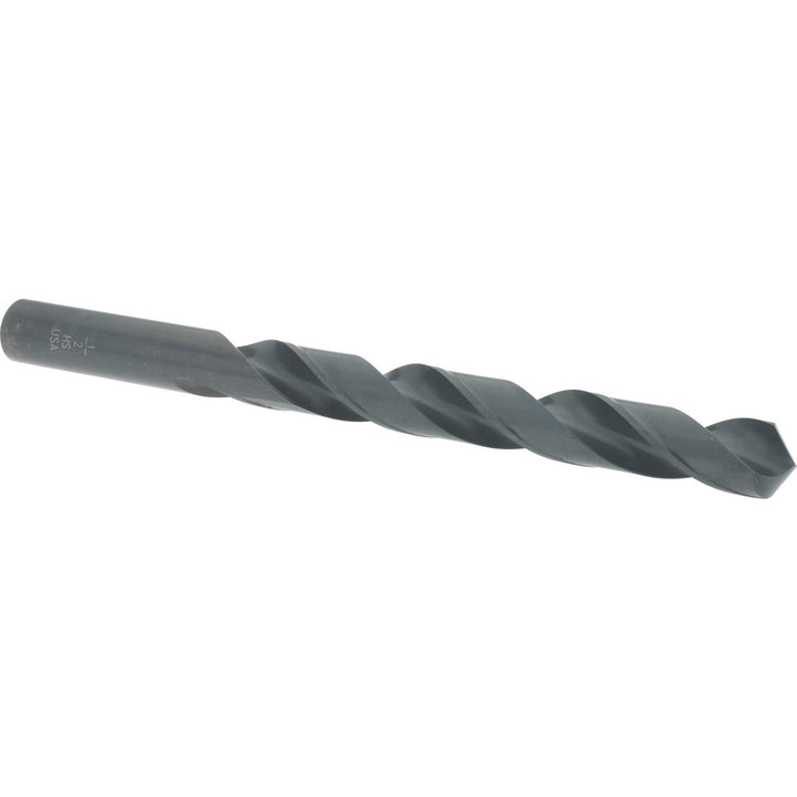 1/2" High Speed Steel Drill Bit, Oxide, 118° point - Cle-Line C22757