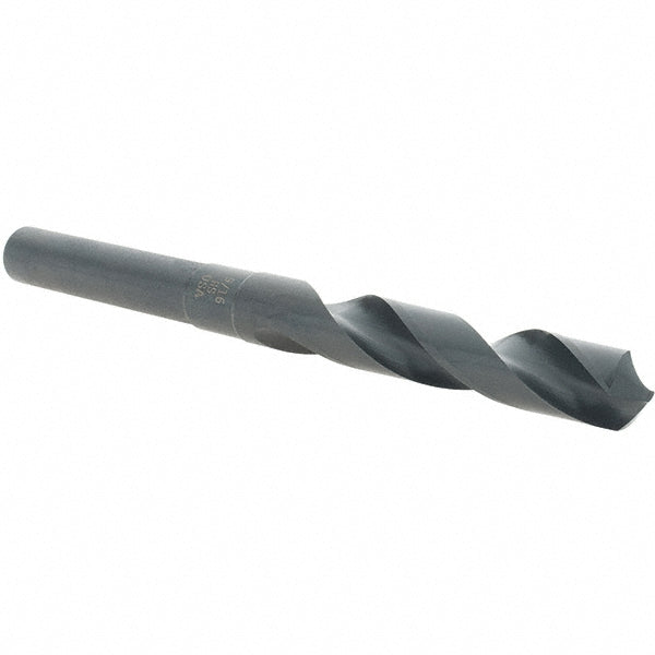 9/16" High-Speed Steel Reduced Shank Drill Bit, Coated, 118° point - Cle-Line C20736