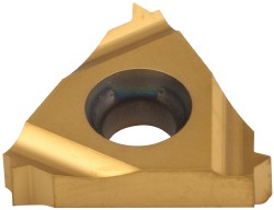 3/8" IC Solid Carbide Insert, Grade MXC, Coated - Carmex 16IR16UNMXC