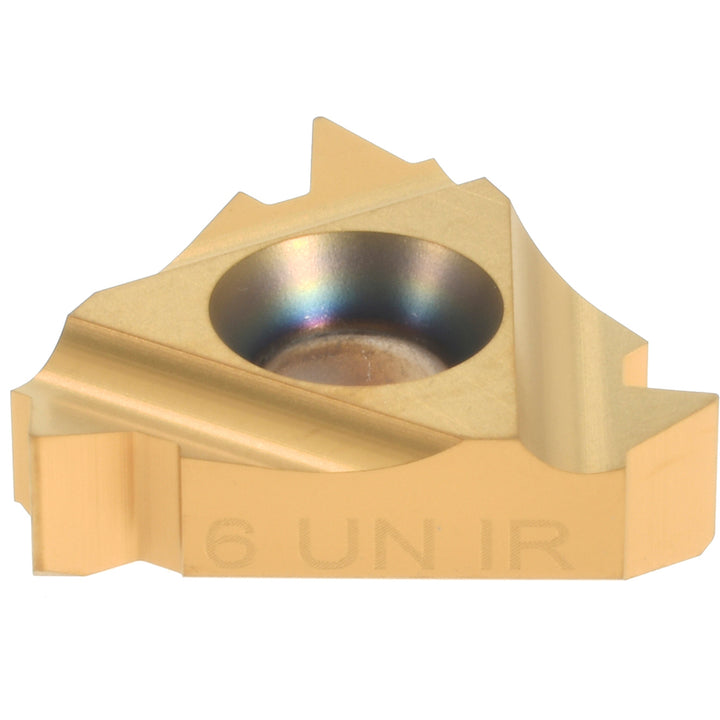 1/2" IC Solid Carbide Insert, Grade MXC, Coated - Carmex 22IR6UNMXC