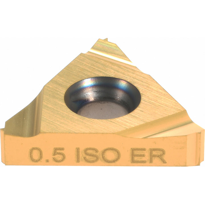 3/8" IC Solid Carbide Insert, Grade P25C, Coated - Carmex 16ER0.5ISOP25C