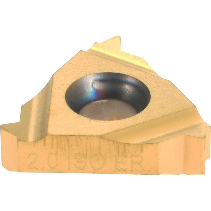 3/8" IC Solid Carbide Insert, Grade MXC, Coated - Carmex 16ER2.0ISOMXC