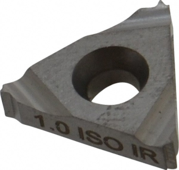3/8" IC Solid Carbide Insert, Grade P30 - Carmex 16IR1.0ISOP30