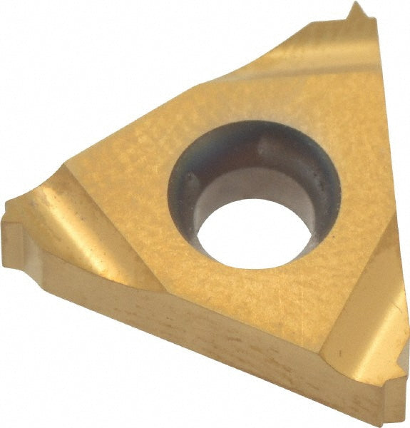 3/8" IC Solid Carbide Insert, Grade BXC, Coated - Carmex 16IR1.0ISOBXC