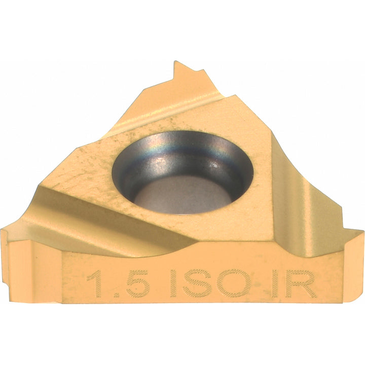 3/8" IC Solid Carbide Insert, Grade BXC, Coated - Carmex 16IR1.5ISOBXC