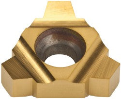 1/2" IC Solid Carbide Insert, Grade MXC, TiN - Carmex 22UER3STACMEMXC