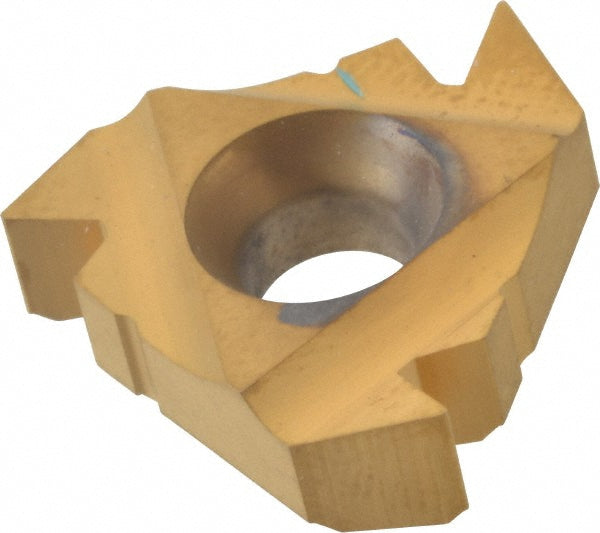 1/2" IC Solid Carbide Insert, Grade BXC, Coated - Carmex 22IR6ABUTBXC