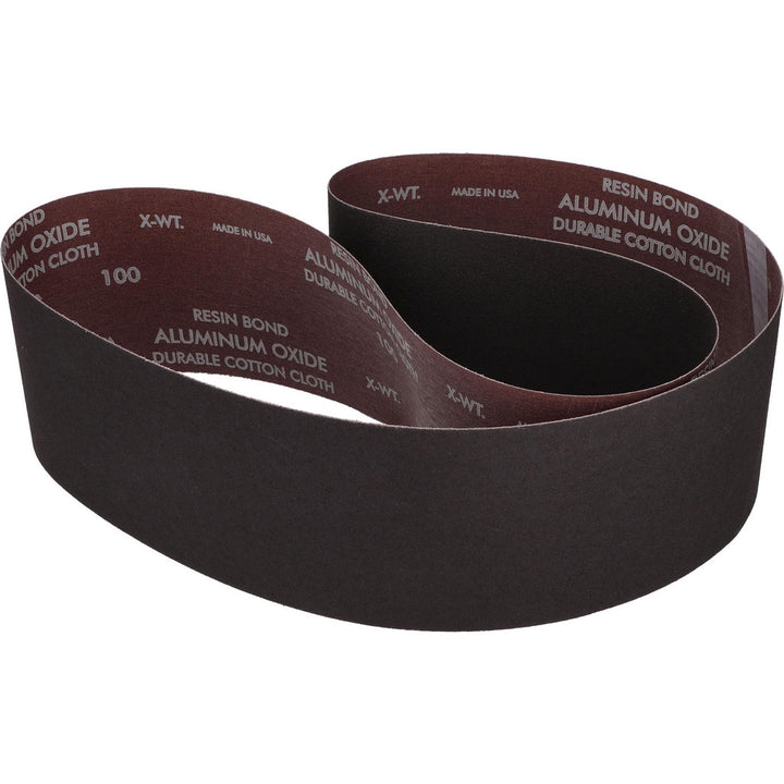 4 x 54" 100-Grit Aluminum Oxide Belt - Norton 78072722160