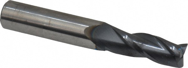 25/64" 3-Flute Solid Carbide Square End Mill, AlTiN - SGS 30835