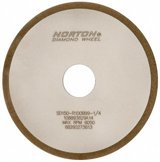 6 x 1/8" 150-Grit Diamond Grinding & Cutoff Wheel - Norton 66260273613