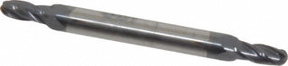 9/64" 4-Flute Solid Carbide Ball End Mill, AlTiN - SGS 31225