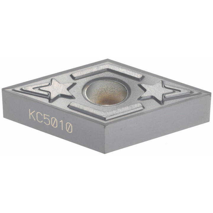 D - Diamond (Rhombic) 55-Deg 1/2" IC Carbide Insert, Grade KC5010, TiAlN - Kennametal 1870072