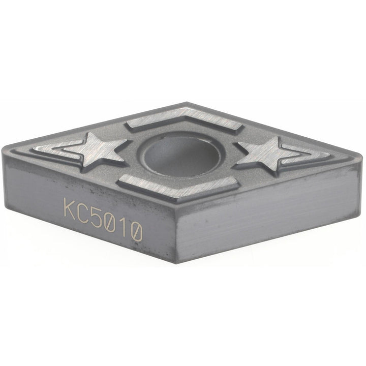 D - Diamond (Rhombic) 55-Deg 1/2" IC Carbide Insert, Grade KC5010, TiAlN - Kennametal 1870114