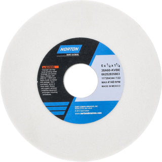 6 x 1/4" 60-Grit Aluminum Oxide Grinding & Cutoff Wheel - Norton 66252835803