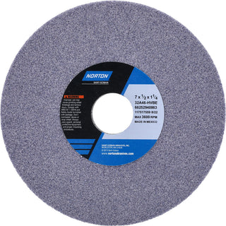 7 x 1/2" 46-Grit Aluminum Oxide Grinding & Cutoff Wheel - Norton 66252940863