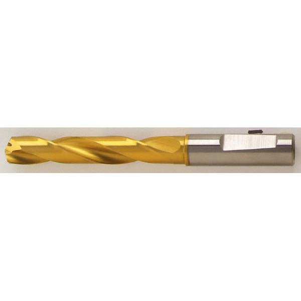 0.3346" Solid Carbide Drill Bit, TiN, 150° point - Guhring 9006090085000
