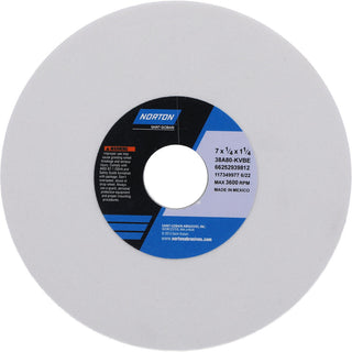7 x 1/4" 80-Grit Aluminum Oxide Grinding & Cutoff Wheel - Norton 66252939812