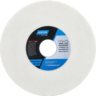 7 x 1/4" 80-Grit Aluminum Oxide Grinding & Cutoff Wheel - Norton 66252939809
