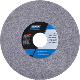 7 x 1/4" 46-Grit Aluminum Oxide Grinding & Cutoff Wheel - Norton 66252939543