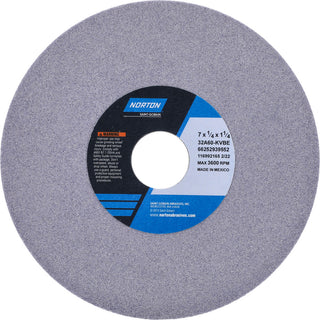 7 x 1/4" 60-Grit Aluminum Oxide Grinding & Cutoff Wheel - Norton 66252939552