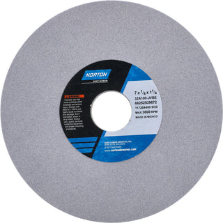 7 x 1/4" 100-Grit Aluminum Oxide Grinding & Cutoff Wheel - Norton 66252939672