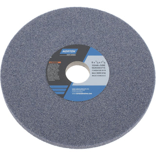 8 x 1/2" 46-Grit Aluminum Oxide Grinding & Cutoff Wheel - Norton 66253043715