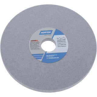 8 x 1/2" 80-Grit Aluminum Oxide Grinding & Cutoff Wheel - Norton 66253043734