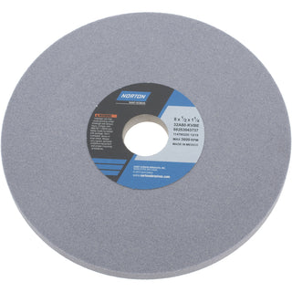 8 x 1/2" 80-Grit Aluminum Oxide Grinding & Cutoff Wheel - Norton 66253043737