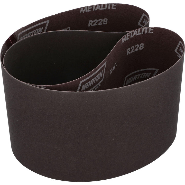 6 x 48" 320-Grit Aluminum Oxide Belt - Norton 78072722543