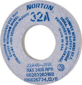 12 x 1-1/2" 46-Grit Aluminum Oxide Grinding & Cutoff Wheel - Norton 66253263169