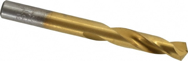 9/32" High Speed Steel Screw Machine Drill Bit, Coated, 135° point - Chicago-Latrobe 48218