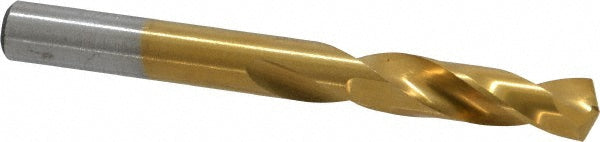 19/64" High Speed Steel Screw Machine Drill Bit, Coated, 135° point - Chicago-Latrobe 48219