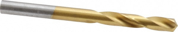 #11 High Speed Steel Screw Machine Drill Bit, Coated, 135° point - Chicago-Latrobe 48381