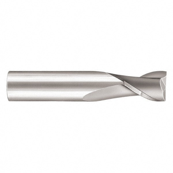 0.0394" 2-Flute Solid Carbide Square End Mill, AlTiN - SGS 49304