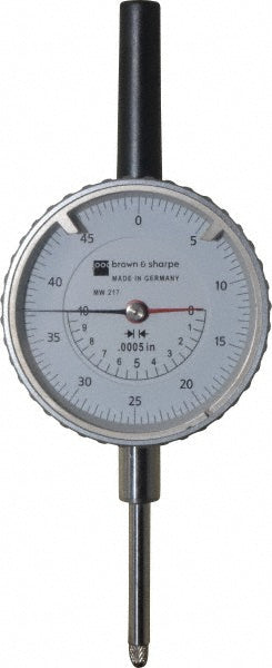 1.0000" Dial Indicator, 0.000500" grad - TESA Brown & Sharpe 14.82016