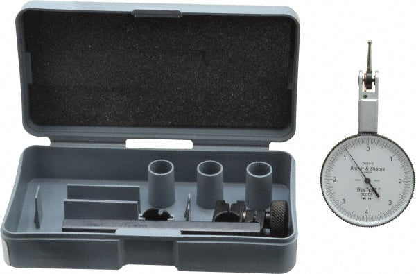 0.0080" Dial Indicator, 0.000050" grad - TESA Brown & Sharpe 599-7033-3