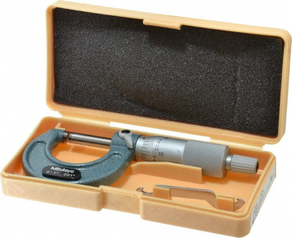 1.0000" Micrometer, 0.000100" accuracy - Mitutoyo 103-177