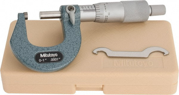1.0000" Micrometer, 0.000100" accuracy - Mitutoyo 103-260