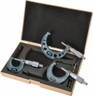 3.0000" 3-Piece Micrometer, .0001"" accuracy - Mitutoyo 103-929
