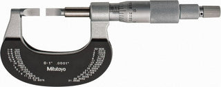 1.0000" Micrometer, 0.000150" accuracy - Mitutoyo 122-125-10